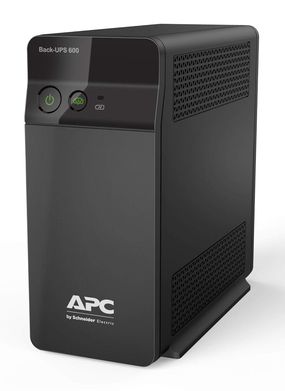 APC BX600C-IN 600VA line interactiv UPS | Protection for Home Office, Desktop PC & Home Electronics | 2 Year Warranty thumbnail 3