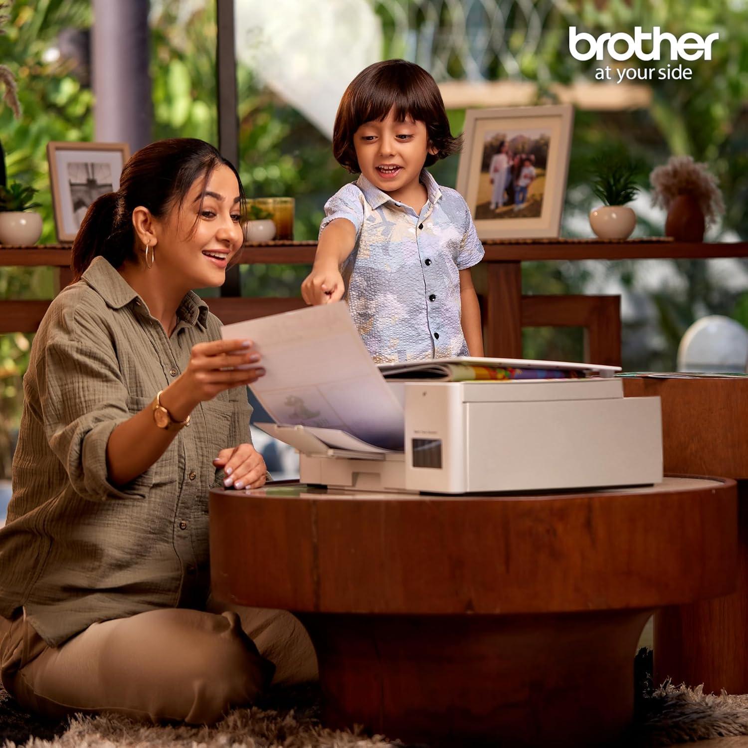 Brother DCP-T426W Inkjet A4 Color Multifunction Printer | 8 PPM (Black)/ 5 PPM (Colour) | 64 MB | Print, Scan, Copy | USB 2.0, Wiresless or Wi-Fi | Free Installation | 1 Year Warranty thumbnail 7
