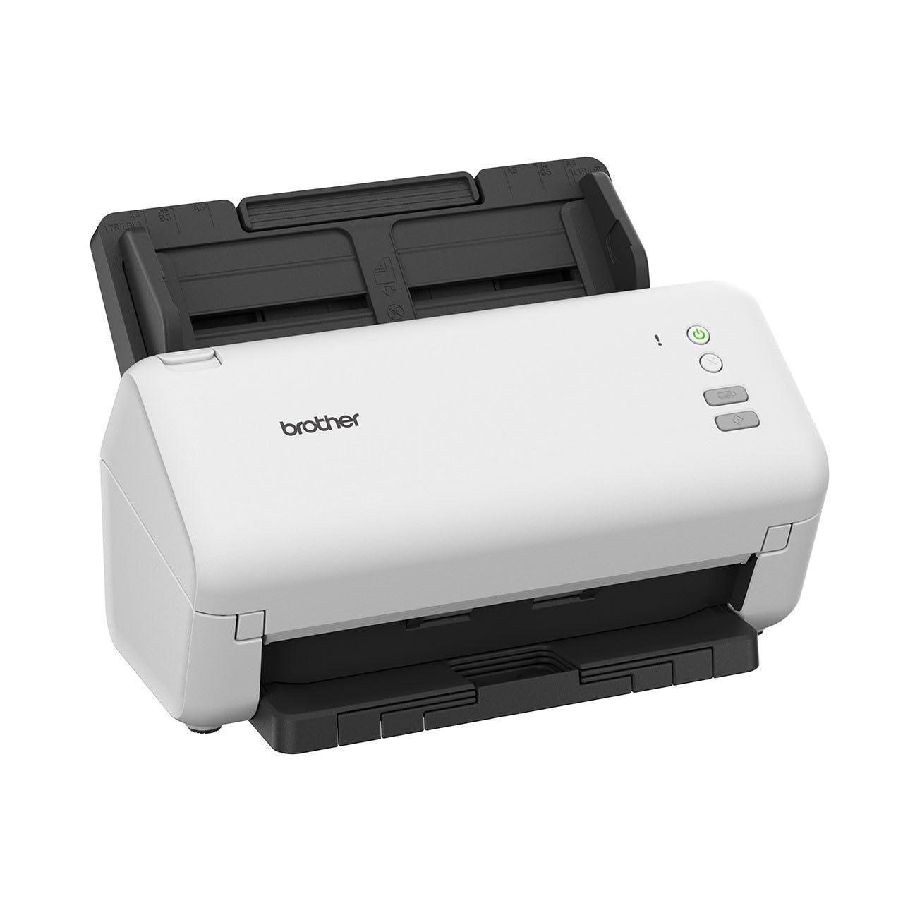Brother ADS-3100 High-Speed Desktop Scanner | 40 PPM | 512 MB | USB | Colour Automatic Duplex | A4 Scanner | 1 Year Warranty thumbnail 3