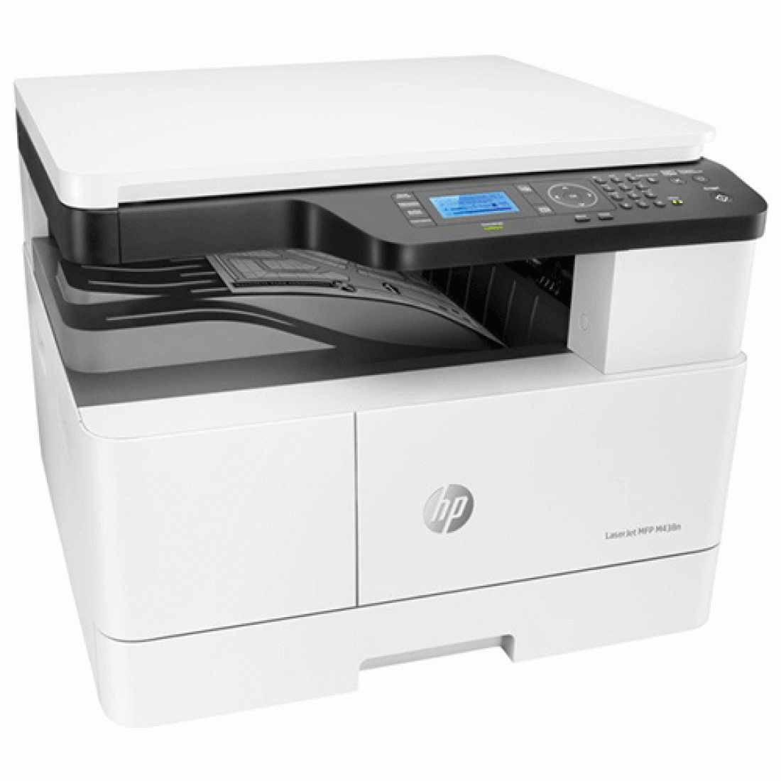 HP LaserJet MFP M438n | A3 12 PPM,  A4 22 PPM | 256 MB | USB 2.0, Ethernet| Print, Scan, Copy | A3 Multifunction All in One Printer | 1 Year Warranty