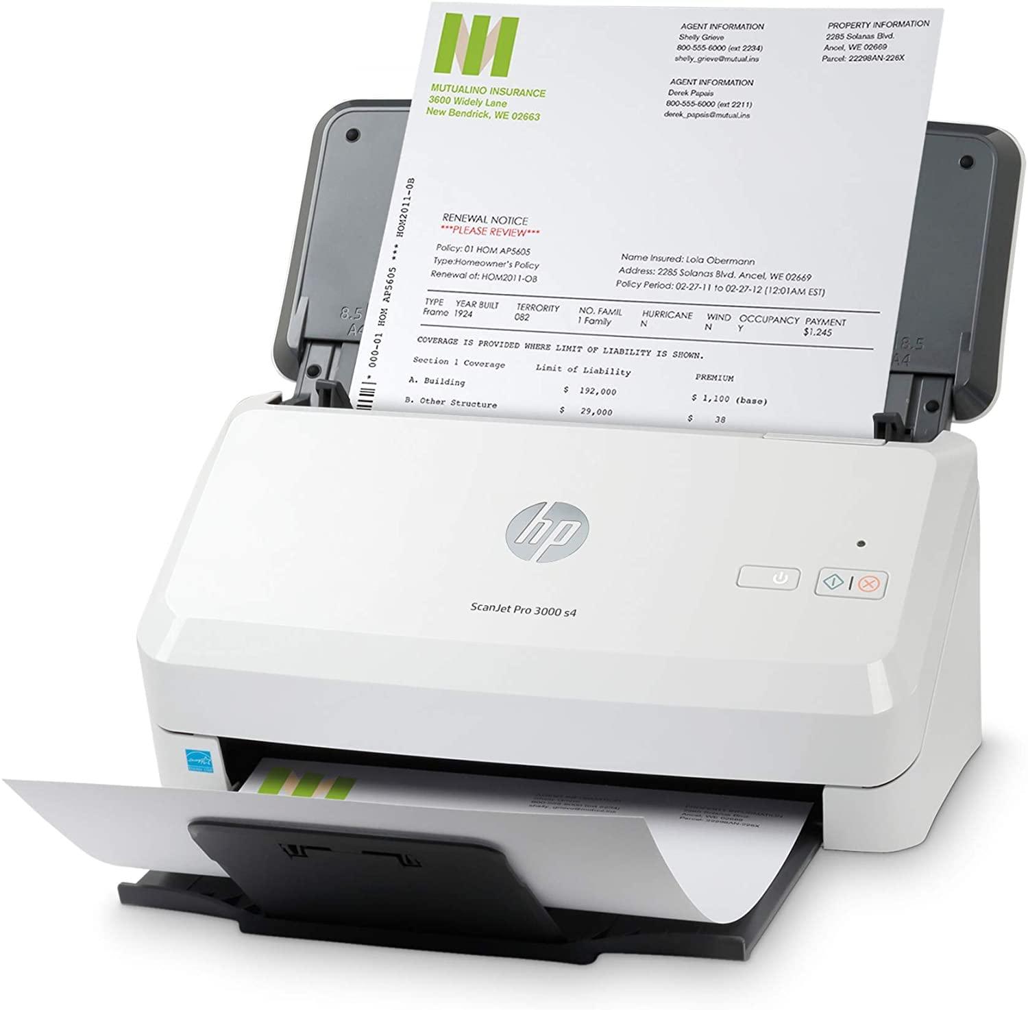 HP Scanjet Pro 3000 s4 Sheet-Feed A4 Scanner | Simplex 40 PPM | Duplex 80 PPM | 256 MB | Automatic Duplex | USB 3.0 | 1 Year warranty thumbnail 5