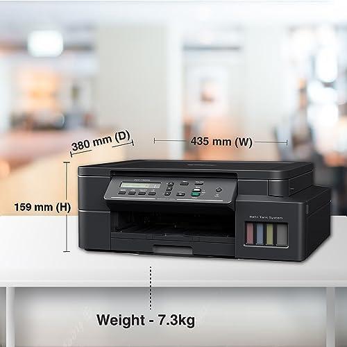 Brother DCP-T525W Inkjet A4 Colour Multifunction Printer | 8 PPM (Black)/ 5 PPM (Colour) | 128 MB | Print, Scan, Copy |USB 2.0, Wireless or Wi-Fi | Free Installation | 1 Year Warranty thumbnail 5