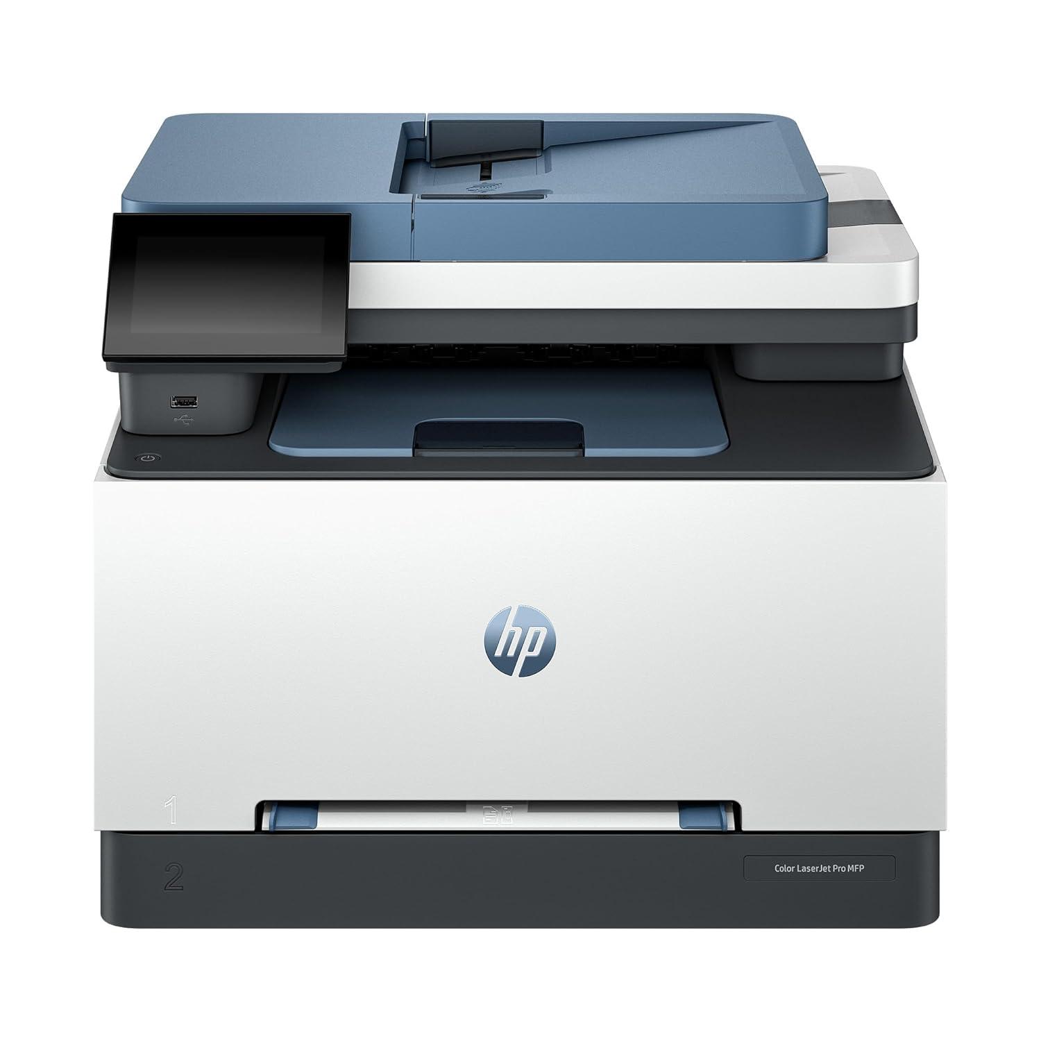 HP MFP 3303sdw A4 Color LaserJet Multifunction | 25 ppm (Black / Color) | 512 MB | USB 2.0, Ethernet, Wireless or Wi-Fi | Print, Copy, Scan, ADF | Automatic Duplex | 1 Year Warranty 