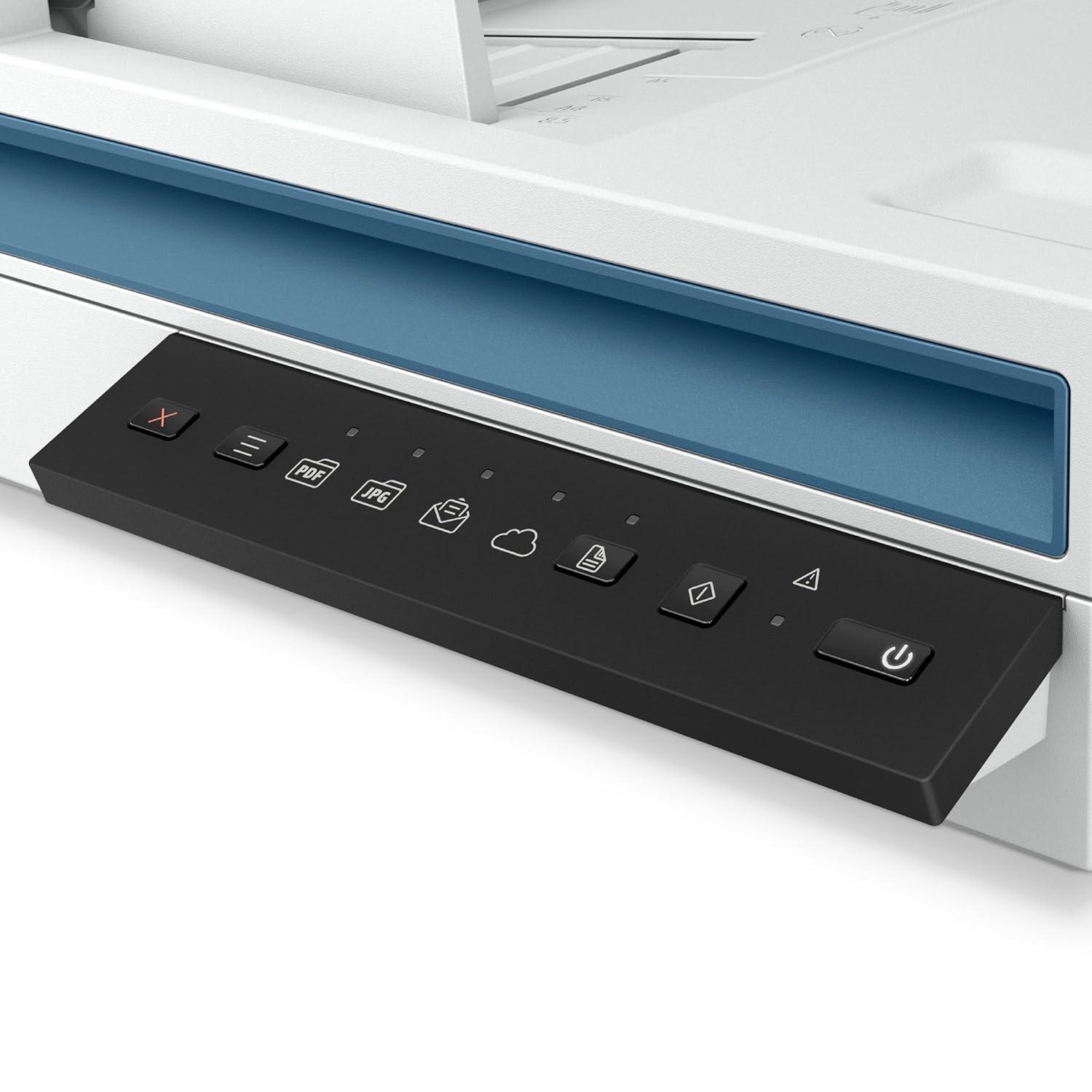 HP ScanJet Pro 3600 f1 | 30 PPM | 512 MB | USB 3.0 | ADF & Flatbed Scanning | Automatic Duplex | A4 Scanner | 1 Year Warranty thumbnail 7