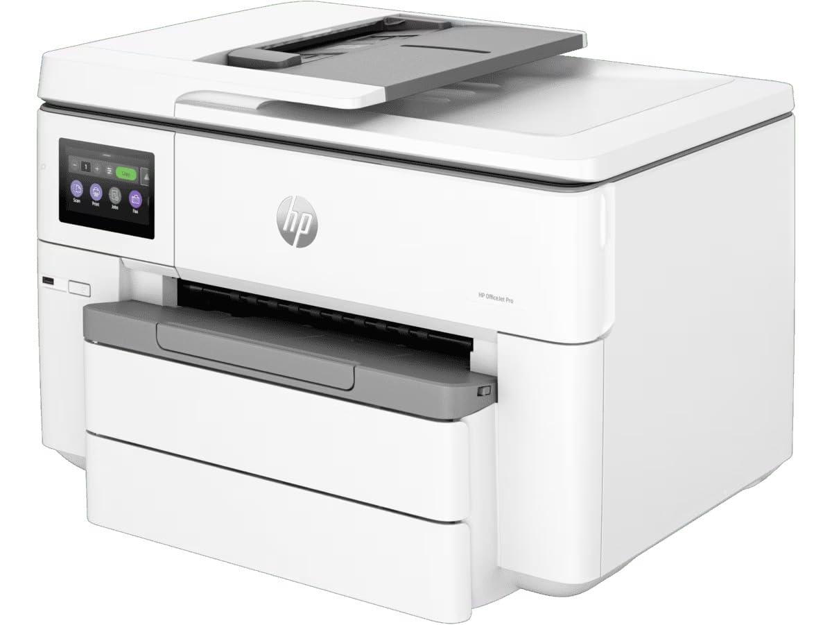 HP OfficeJet Pro 9730 A3 Colour Multifunction Printer | 22 PPM (Black) and 18 PPM (Color) | 512 MB | USB | Ethernet | Wireless or Wi-Fi | Print | Copy | Scan | Automatic Duplex | 1 Year Warranty thumbnail 4