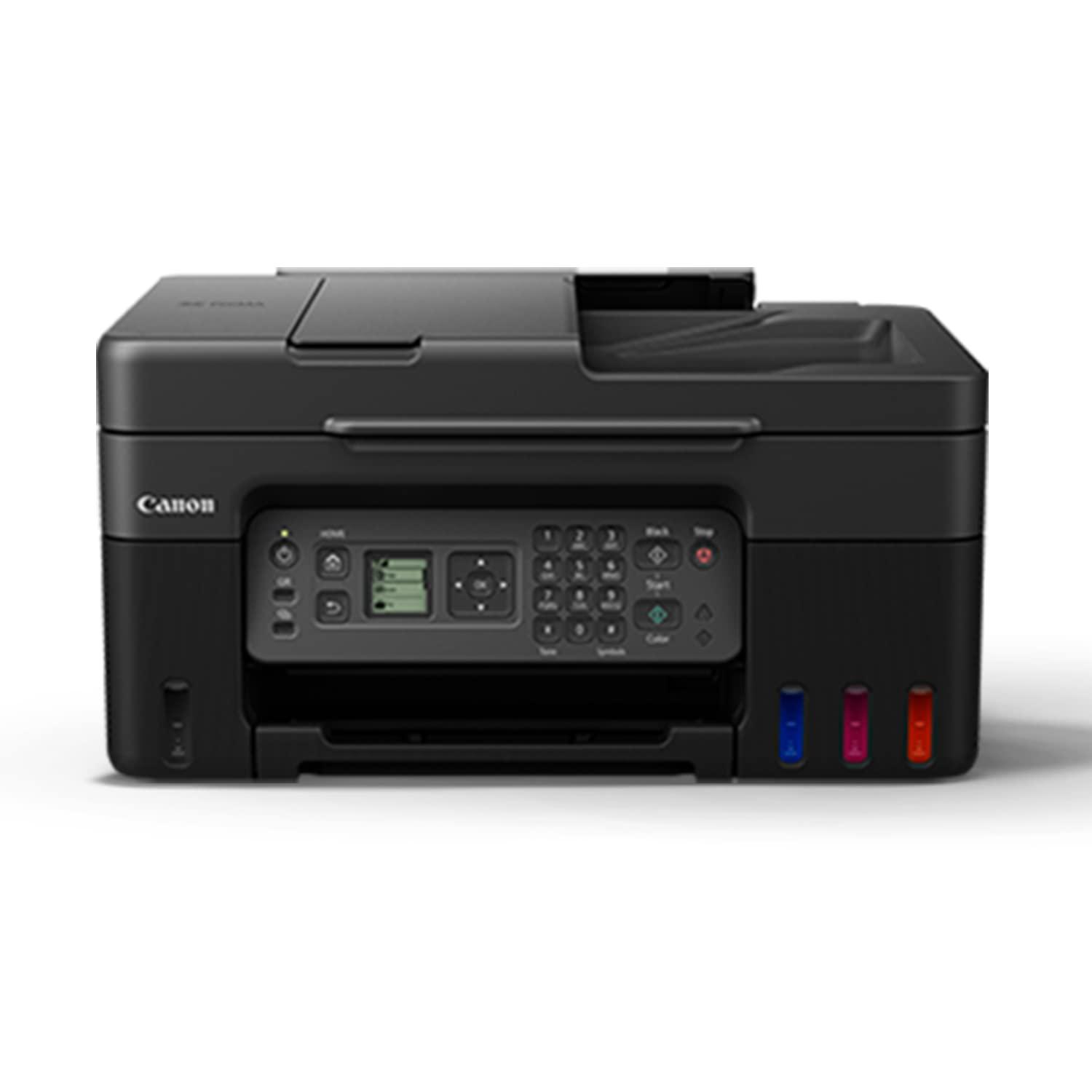 Image of Canon PIXMA MegaTank G4770 A4 Colour Multifunction Printer | 11 IPM (Black) / 6 IPM (Colour) | USB 2.0, Wireless or Wi-Fi | Print, Scan, Copy, ADF and Fax | 1 Year Warranty
