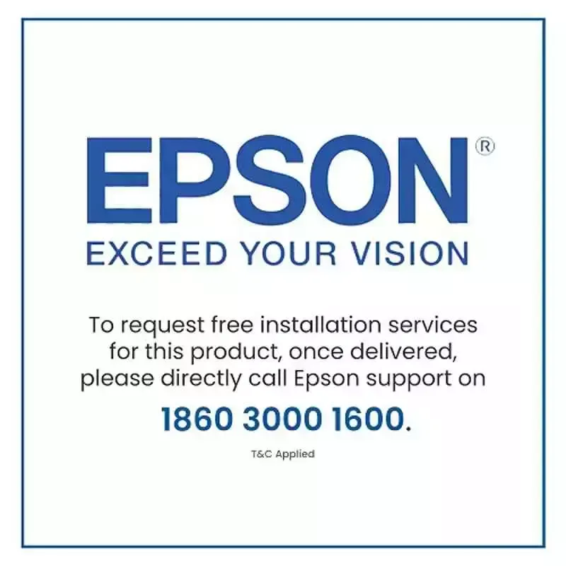 Epson Ecotank L130 A4 Ink tank Colour Single Function Printer | Up to 7.0 ipm / 3.5 ipm (Black / Colour) | 1 Year Warranty thumbnail 5
