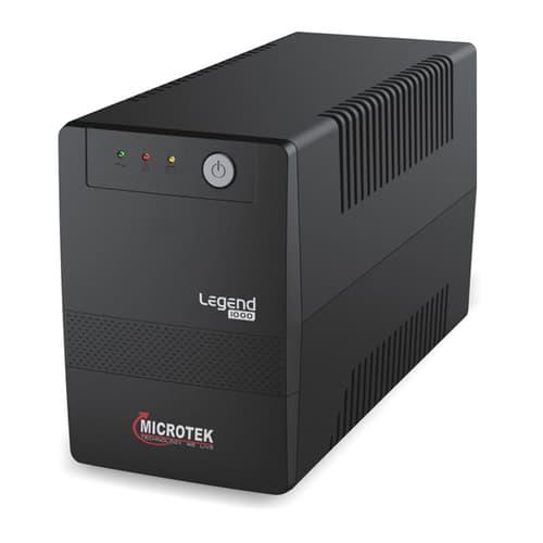 Microtek Legend 1000 Line Interactive UPS 1000VA UPS | 600W | for Desktop PC & Home Office with 2 Years on UPS & 1 year on Battery