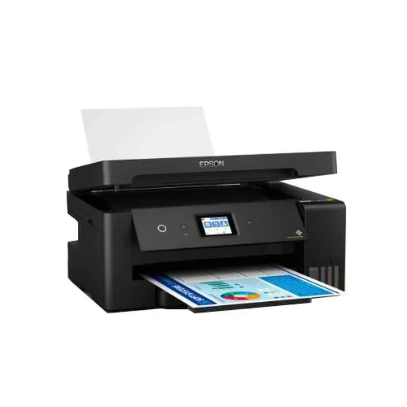 Epson EcoTank L14150 A3+ Ink Tank Colour Multifunction Printer | Simplex: 17 ipm (Black) / 9 ipm (Colour), Duplex: Up to 7 ipm (Black) / 5 ipm (Colour) | USB 2.0 | Ethernet | Wireless or Wi-Fi | Print | Scan | Copy | Fax | ADF | Automatic Duplex | 1 Year  thumbnail 3