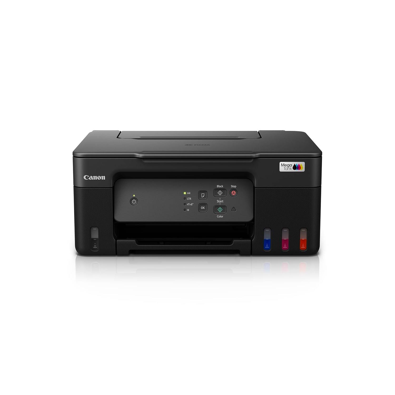 Image of Canon PIXMA MegaTank G2730 A4 Ink Tank Colour Multifunction Printer |  11 / 6 IPM (Black/Colour) | USB 2.0 | Print, Scan, Copy | 2 Years Standard Warranty