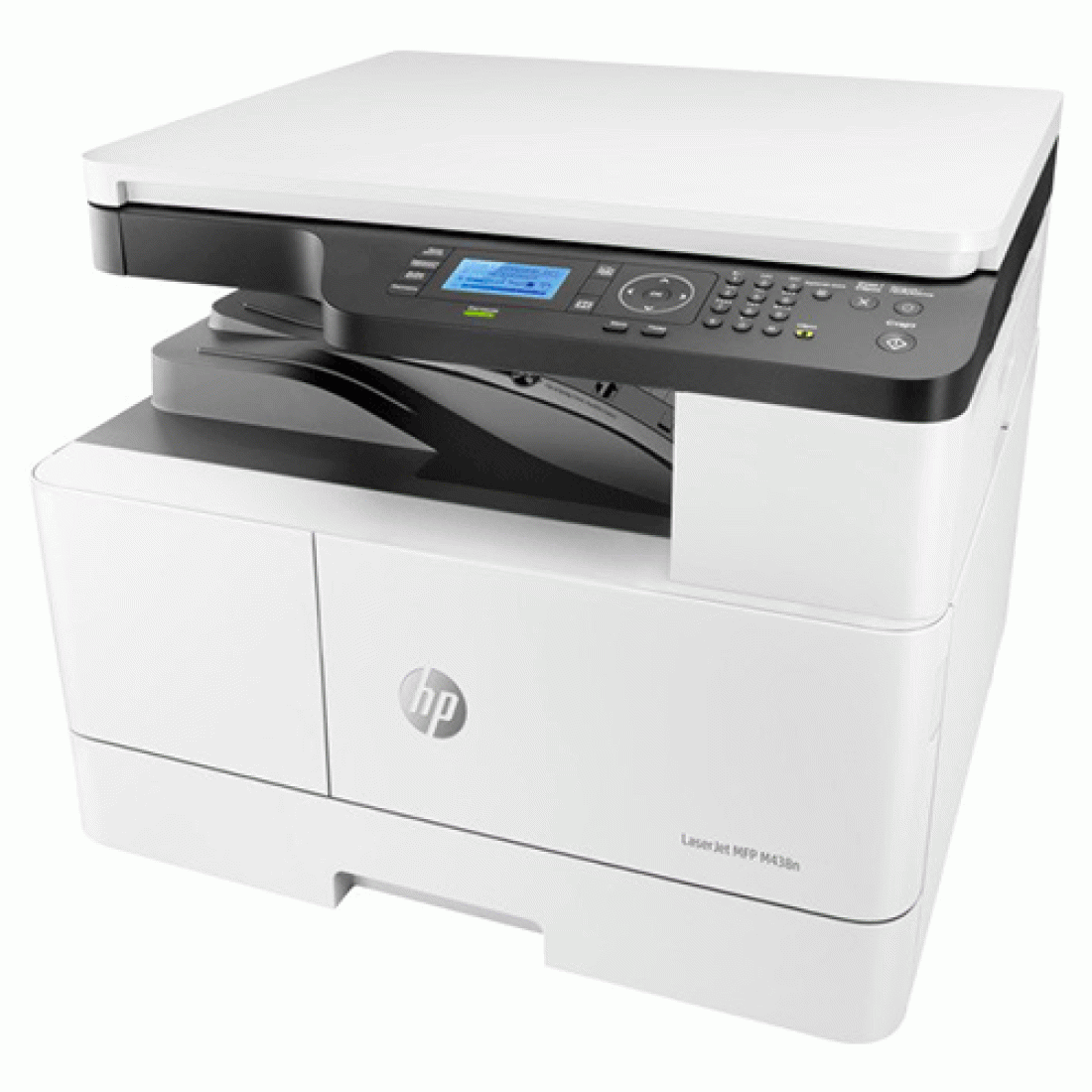 HP LaserJet MFP M438dn | A3 12 PPM, A4 22 PPM | 512 MB | Automatic Duplex | USB 2.0, Ethernet | Print, Scan, Copy | A3 Mulfifunction Printer | 1 Year Warranty thumbnail 2