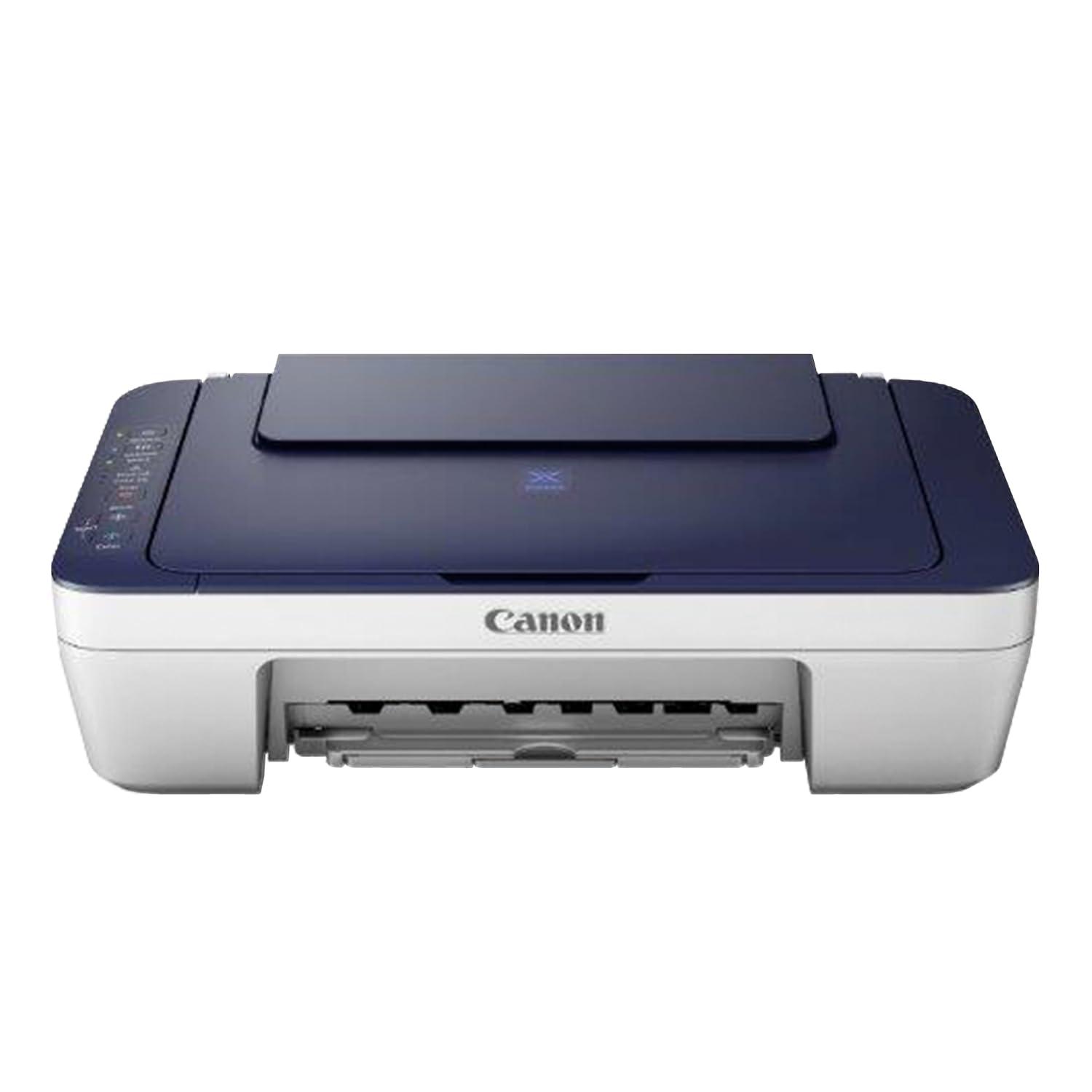 Canon PIXMA E477 A4 Inkjet Colour Multifunction Printer | 8.0 IPM (Black) / 4.0 IPM (Colour) | USB 2.0, Wireless or Wi-Fi | Print, Scan, Copy | 1 Year Warranty