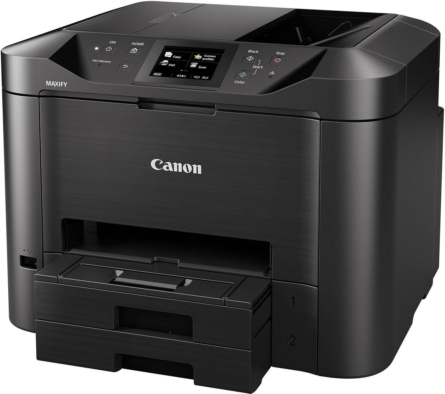 Canon Maxify MB5470 A4 Inkjet Colour Multifunction Printer | 24.0 IPM (Black) and 15.5 IPM (Color) | USB 2.0 | Print | Scan | Copy | ADF | 1 Year Warranty thumbnail 4