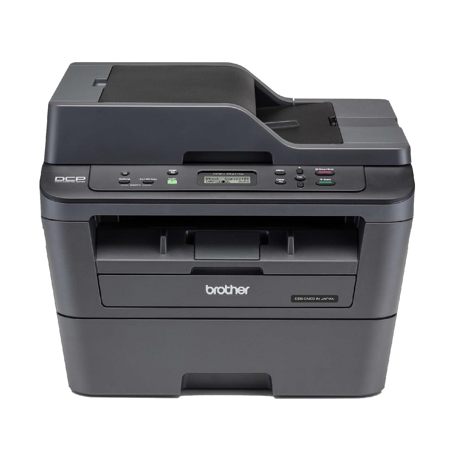 Brother DCP-L2541DW | 30 PPM | 32 MB | USB 2.0, Ethernet, Wireless or Wi-Fi | Print, Copy, Sacan, ADF | Automatic Duplex | A4 Printer | 1 Year Warranty