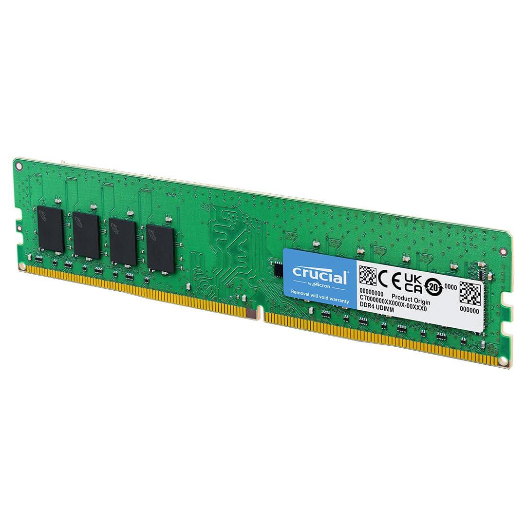Crucial RAM 8GB DDR4 3200MHz Desktop Memory CT8G4DFRA32A, 10 Year warranty