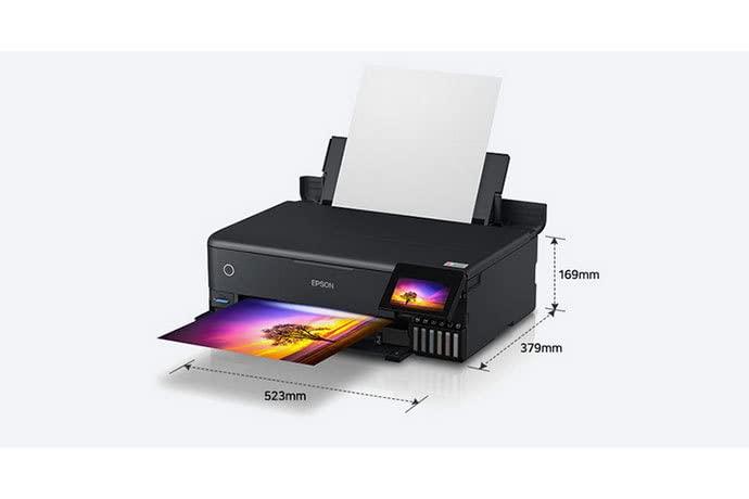 Epson Colour Ecotank L8180 A3+ Ink tank Multifunction | USB | Ethernet | Wireless or Wi-Fi | 3.8 ipm/3 ipm (Black/Colour) | Automatic Duplex | 1 Year Warranty thumbnail 4