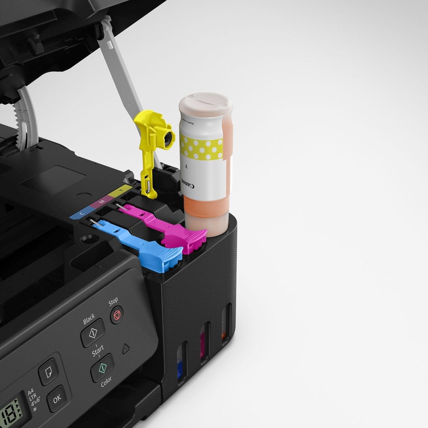 Canon PIXMA MegaTank G2770 A4 Ink-Tank Colour Multifunction Printer | 11 / 6 IPM (Black / Colour) | USB 2.0 | Print, Scan, Copy | 2 Years Standard Warranty thumbnail 3