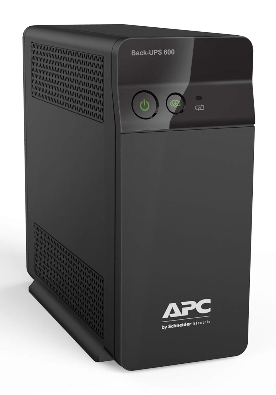 APC BX600C-IN 600VA line interactiv UPS | Protection for Home Office, Desktop PC & Home Electronics | 2 Year Warranty thumbnail 2