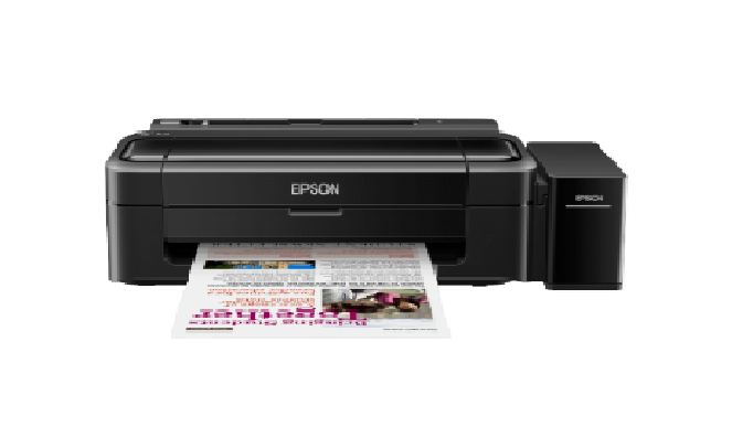 Epson Ecotank L130 A4 Ink tank Colour Single Function Printer | Up to 7.0 ipm / 3.5 ipm (Black / Colour) | 1 Year Warranty