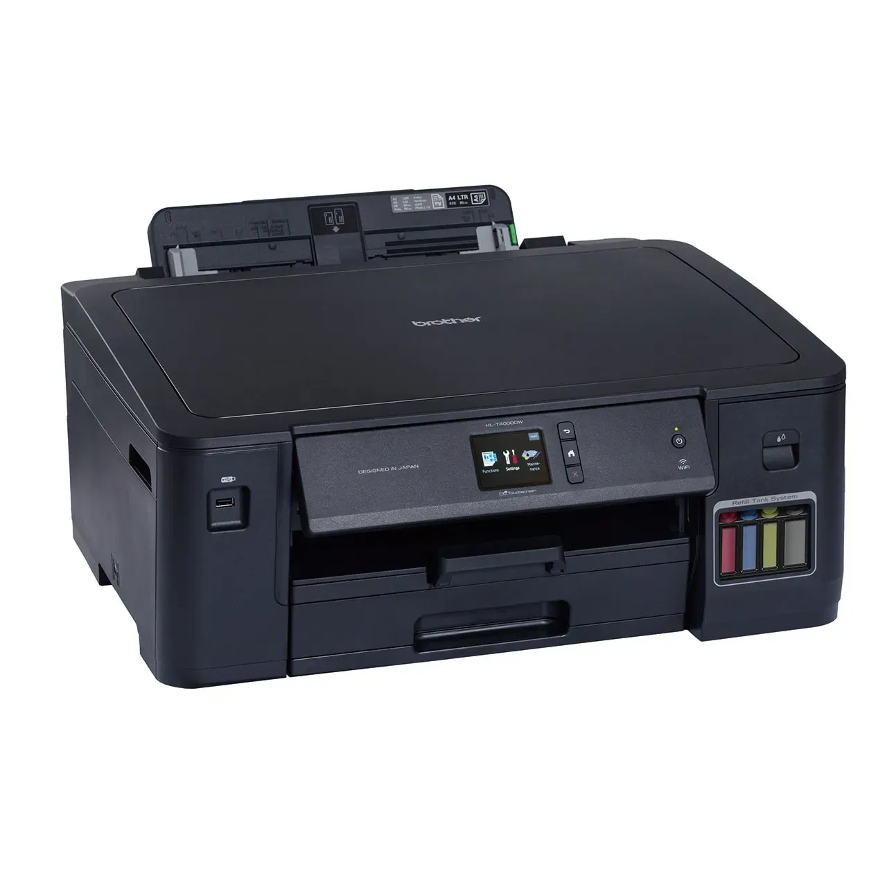 Brother HL-T4000DW A3 Inkjet Multifunction Printer | 22 ipm (Black)/ 20 ipm (Colour) |  128 MB | USB 2.0 | Ethernet | Wireless or Wi-Fi | Automatic Duplex | 1 Year Warranty  thumbnail 3