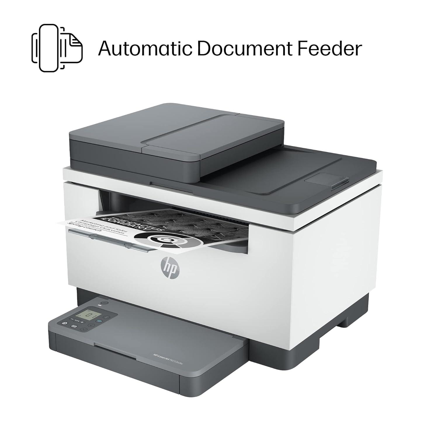 HP LaserJet MFP M233sdw | 29 PPM | 64 MB | USB 2.0, Ethernet, Wireless or Wi-Fi | Copy , Scan, Copy & ADF | Automatic Duplex | A4 Multifunction Printer | 1 Year Warranty thumbnail 3