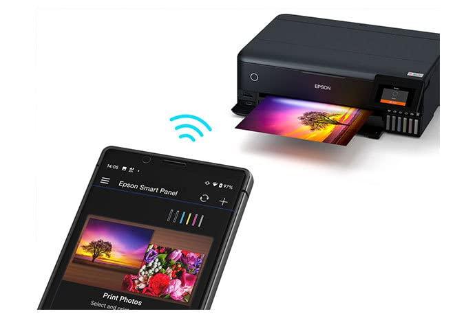 Epson Colour Ecotank L8180 A3+ Ink tank Multifunction | USB | Ethernet | Wireless or Wi-Fi | 3.8 ipm/3 ipm (Black/Colour) | Automatic Duplex | 1 Year Warranty thumbnail 2