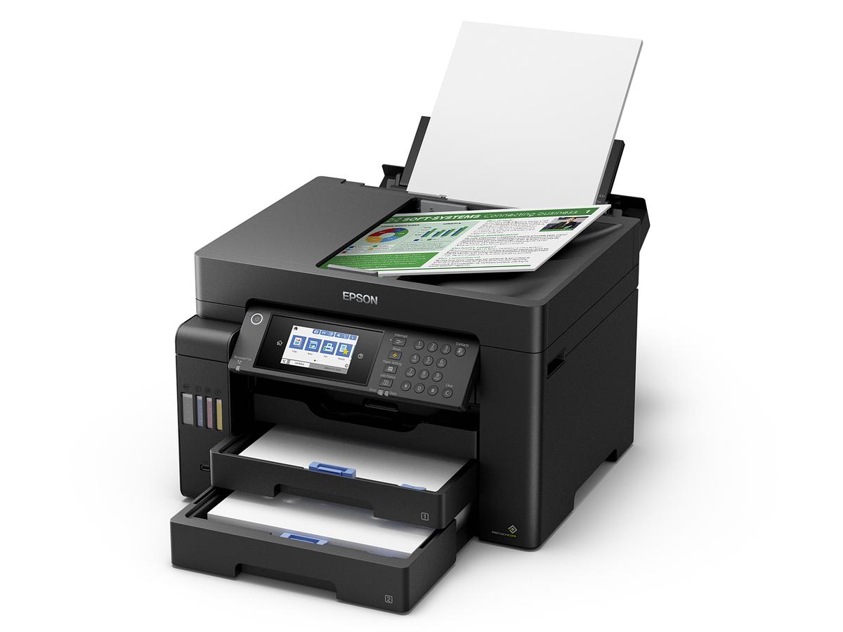 Epson Ecotank L15180 A3 Ink Tank Colour Multifunction Printer | A3 up to 13.5 ipm (Black)/ 13.5 ipm (Colour) | Print | Scan | Copy | Fax | ADF | USB 2.0 | Ethernet | Wireless or Wi-Fi | Automatic Duplex | 1 Year Warranty  thumbnail 3