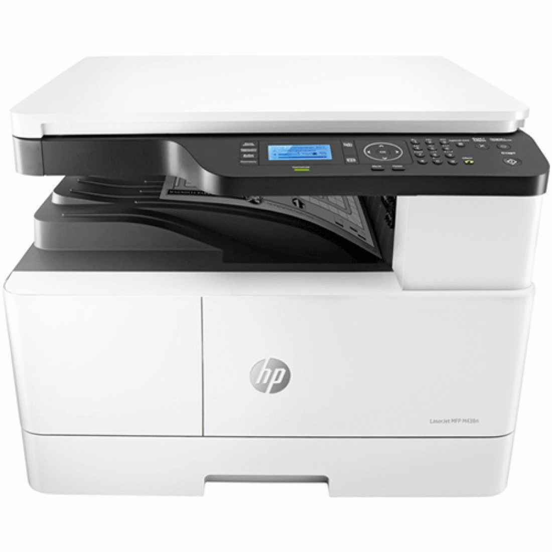 HP LaserJet MFP M438dn | A3 12 PPM, A4 22 PPM | 512 MB | Automatic Duplex | USB 2.0, Ethernet | Print, Scan, Copy | A3 Mulfifunction Printer | 1 Year Warranty