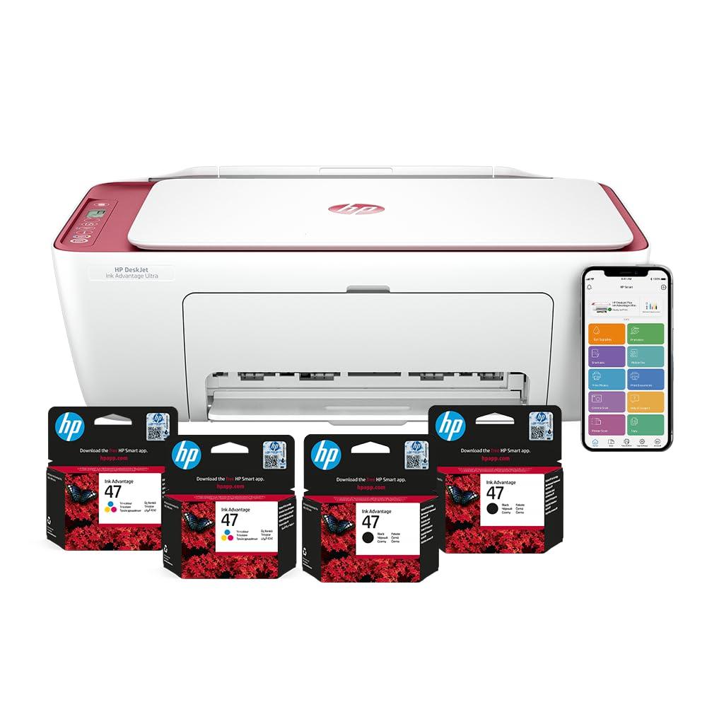 HP Ink Advantage Ultra 4929 A4 Inkjet Colour Multifunction Printer | 20 PPM (Black) and up to 5.5 PPM (Color) | 64 MB | USB, Wireless or Wi-Fi | Print, Copy, Scan | 1 Year Warranty