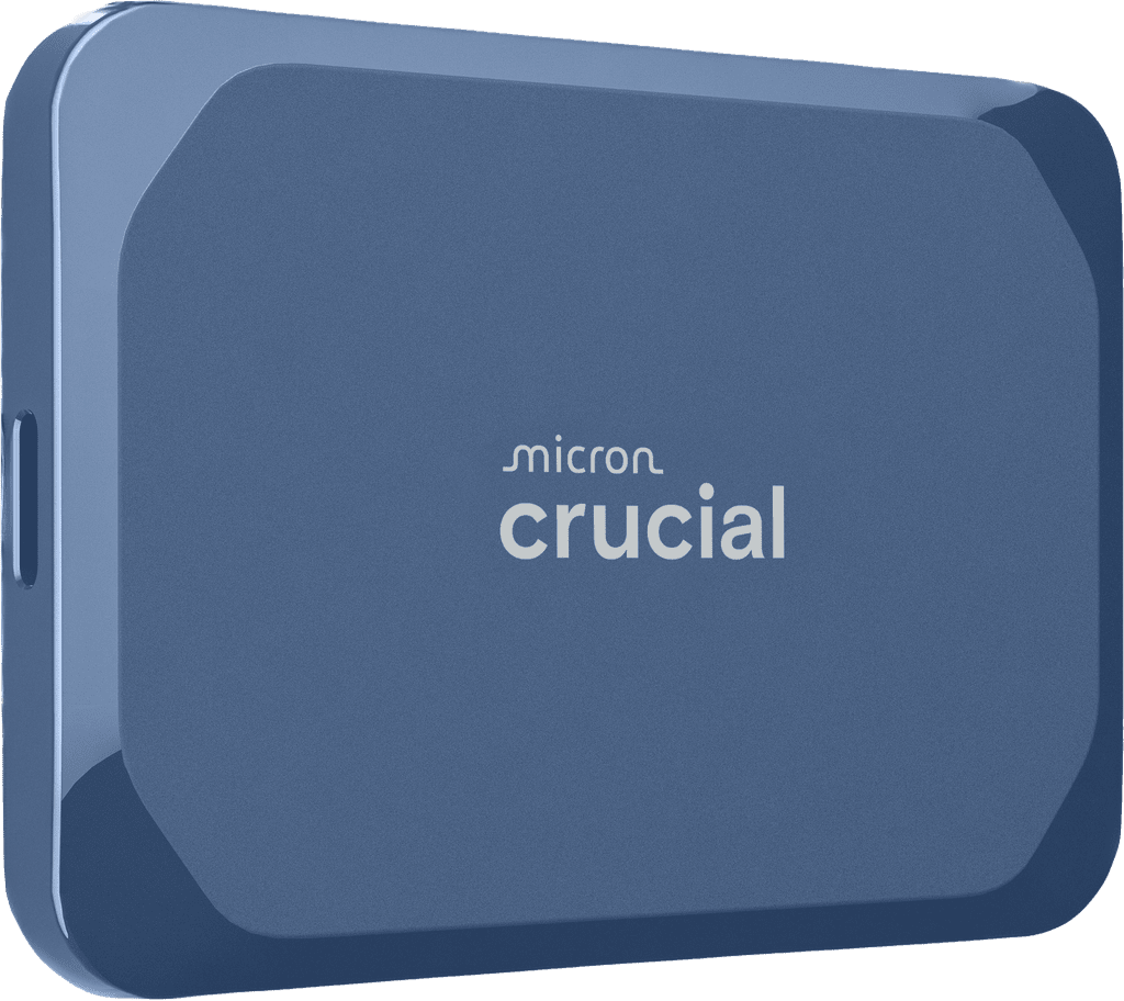 Crucial X10 2TB Portable SSD, Read speeds up to 2100 MBps, IP55 Water and Dust resistance,7.5 feet/2 meters Drop Protection, External Hard Disk, 3 Year Warranty